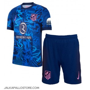 Atletico Madrid Kolmaspaita Lapsille 2024-25 Lyhythihainen (+ shortsit)